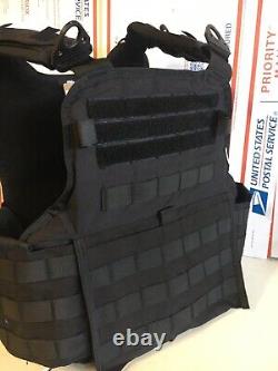 AR600 Rifle Plates Tactical Carrier lll+ Body Armor BULLETPROOF Vest 3+