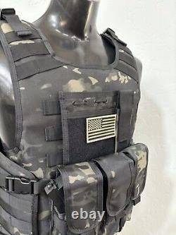 AR600 Rifle Plates Tactical Carrier lll+ Body Armor BULLETPROOF Vest 3+