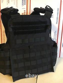 AR600 Rifle Plates Tactical Carrier lll+ Body Armor BULLETPROOF Vest 3+