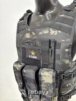 AR600 Rifle Plates Tactical Carrier lll+ Body Armor BULLETPROOF Vest 3+