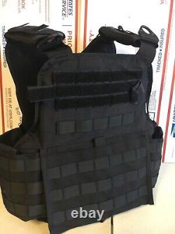 AR600 Rifle Plates Tactical Carrier lll+ Body Armor BULLETPROOF Vest 3+