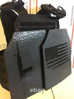 AR600 Rifle Plates Tactical Carrier lll+ Body Armor BULLETPROOF Vest 3+