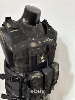 AR600 Rifle Plates Tactical Carrier lll+ Body Armor BULLETPROOF Vest 3+