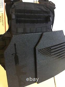 AR600 Rifle Plates Tactical Carrier lll+ Body Armor BULLETPROOF Vest 3+