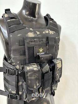 AR600 Rifle Plates Tactical Carrier lll+ Body Armor BULLETPROOF Vest 3+