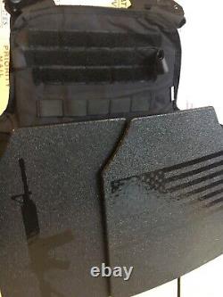 AR600 Rifle Plates Tactical Carrier lll+ Body Armor BULLETPROOF Vest 3+