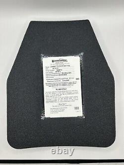 ARMOR EXPRESS ARIES III SA Level III 10x12 Shooter's Cutr Ballistic Plate