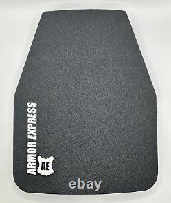 ARMOR EXPRESS ARIES III SA Level III 10x12 Shooter's Cutr Ballistic Plate