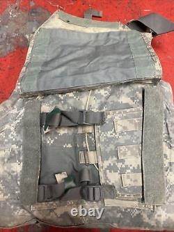 ARMY ACU DIGITAL BODY ARMOR PLATE CARRIER MADE WithKEVLAR INSERTS LARGE LOT4