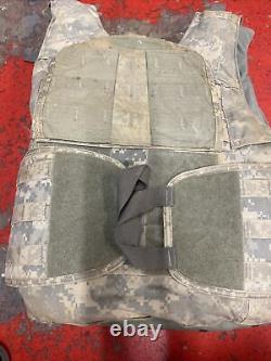 ARMY ACU DIGITAL BODY ARMOR PLATE CARRIER MADE WithKEVLAR INSERTS LARGE LOT4