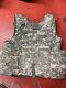 Army Acu Digital Body Armor Plate Carrier Made Withkevlar Inserts Large Lot 2