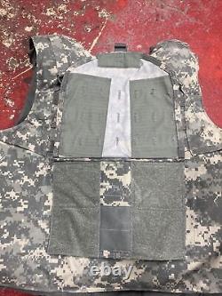ARMY ACU DIGITAL BODY ARMOR PLATE CARRIER MADE WithKEVLAR INSERTS LARGE lot 3