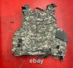 ARMY ACU DIGITAL BODY ARMOR PLATE CARRIER MADE WithKEVLAR INSERTS Large