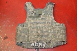 ARMY ACU DIGITAL BODY ARMOR PLATE CARRIER MADE WithKEVLAR INSERTS SMALL