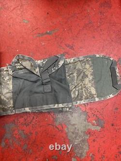 ARMY ACU DIGITAL BODY ARMOR PLATE CARRIER MADE WithKEVLAR INSERTS Small lot 4
