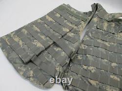 ARMY ACU DIGITAL BODY ARMOR PLATE CARRIER WITH MADE WithKEVLAR INSERTS MEDIUM VEST