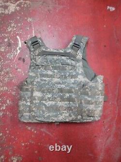 ARMY ACU DIGITAL FEMALE BODY ARMOR PLATE CARRIER MADE WithKEVLAR INSERTS LARGE(41)