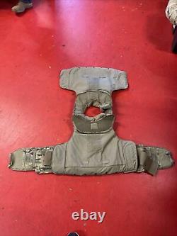 ARMY MULTICAM BODY ARMOR PLATE CARRIER MADE WithKEVLAR INSERTS MEDIUM