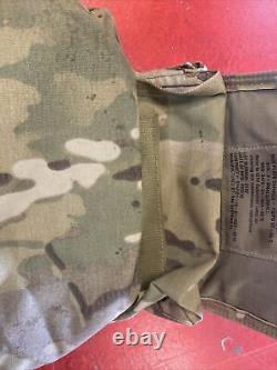 ARMY MULTICAM BODY ARMOR PLATE CARRIER MADE WithKEVLAR INSERTS X SMALL