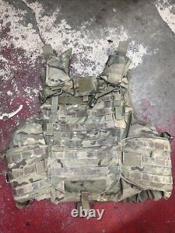 ARMY OCP MULTICAM BODY ARMOR PLATE CARRIER MADE WithKEVLAR INSERTS LARGE