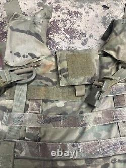 ARMY OCP MULTICAM BODY ARMOR PLATE CARRIER MADE WithKEVLAR INSERTS LARGE