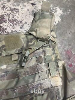 ARMY OCP MULTICAM BODY ARMOR PLATE CARRIER MADE WithKEVLAR INSERTS LARGE