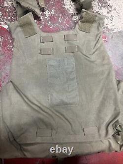 ARMY OCP MULTICAM BODY ARMOR PLATE CARRIER MADE WithKEVLAR INSERTS LARGE