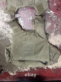 ARMY OCP MULTICAM BODY ARMOR PLATE CARRIER MADE WithKEVLAR INSERTS LARGE