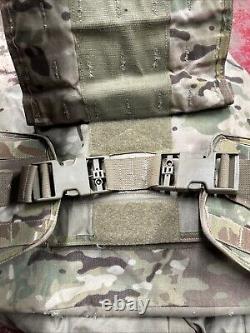 ARMY OCP MULTICAM BODY ARMOR PLATE CARRIER MADE WithKEVLAR INSERTS Med-Long