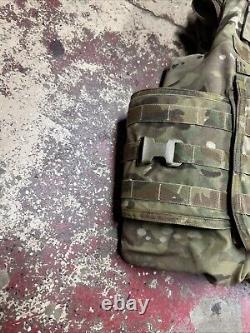 ARMY OCP MULTICAM BODY ARMOR PLATE CARRIER MADE WithKEVLAR INSERTS Med-Long