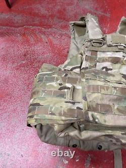 ARMY OCP MULTICAM BODY ARMOR PLATE CARRIER MADE WithKEVLAR INSERTS X-SMALL