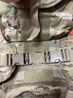 ARMY OCP MULTICAM BODY ARMOR PLATE CARRIER MADE WithKEVLAR INSERTS X-SMALL