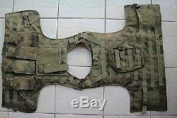AU Combat Tactical Soft Bullet proof vest IIIA+2PCS III ceramic plates