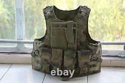 AU Combat Tactical vest carrier +2PCS III ceramic plates(stand alone)