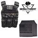 Active Shooter Camo Tactical Vest Plate Carrier With Level Iii L3 Fearless Armor