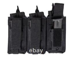 Active Shooter Molle Tactical Vest Plate Carrier With Level III Armor Plates