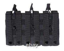 Active Shooter Molle Tactical Vest Plate Carrier With Level III Armor Plates