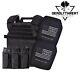 Active Shooter Molle Tactical Vest Plate Carrier With Level Iii Lite Armor Plates
