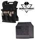 Active Shooter Tactical Vest Plate Carrier With Black Level Iii L3 Fearless Armor