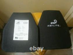 Agilite Level 3 Stand Alone Plate Body Armor Plate -10 x 12 -5.4 pounds