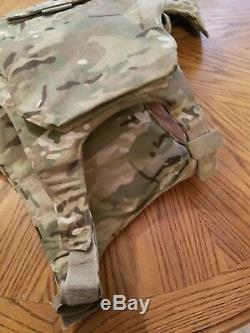 Air Warrior MULTICAM AIRCREW Carrier With SOFT lv 3 ARMOR USED RARE