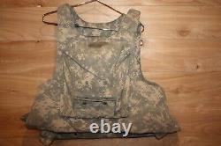 Aircrew Air Warrior ACU Flexible Body Armor Vest, Large
