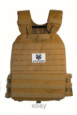 Alpha Armor Level 3 Tactical Vest+Plates