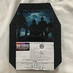 American Blast 7x9 level iii body armor plate SALE TO LEO ONLY With Trauma Pad