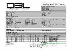 Ankey Ballistic Armor Plates NIJ Level III+ 10X12 Curved Shooters Cut PE+Alumina