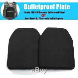 Anti Ballistic Bulletproof Steel Plate Grade III NIJ III/Four-level NIJ IV 25x30