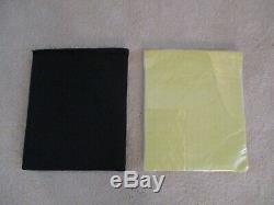 Ar500 Level 3+ Steel Armor Plates (2)10x12 And (2)8x6 Plates & Spall/aramid Pads