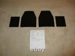 Ar500 Level 3+ Steel Body Armor Plates (2)10x12 And (2)8x6 Swimmer Plates New