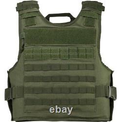 Ar500 Plate Carrier Green 10x14 Level III Body Armor Bullet proof vest