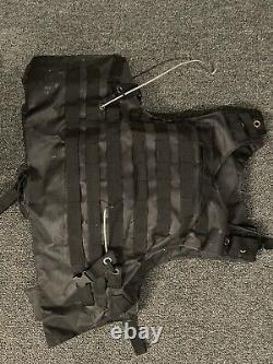Armor Level II Body Armor with Lightweight Vest Black Barely used